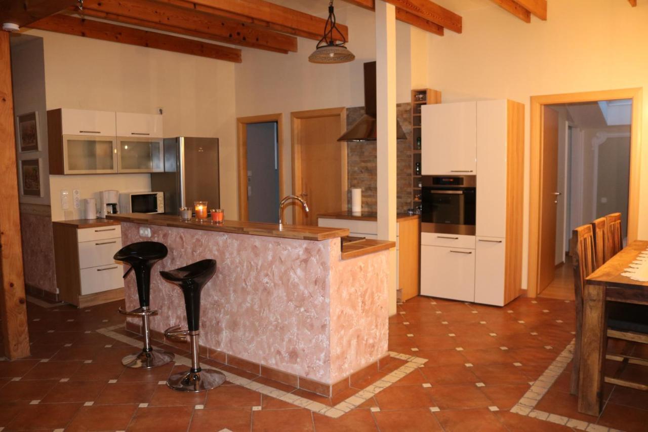 Oberloisdorf Helle, Offene Dachgeschosswohnung Mit Terrasse מראה חיצוני תמונה