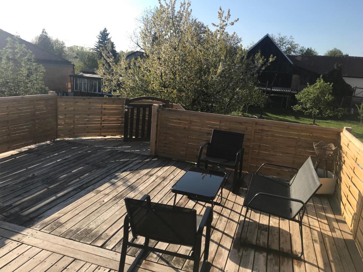 Oberloisdorf Helle, Offene Dachgeschosswohnung Mit Terrasse מראה חיצוני תמונה